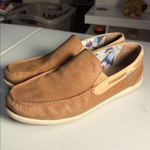 Tommy bahama performance slip on leather loafers (size 12) (g0009)